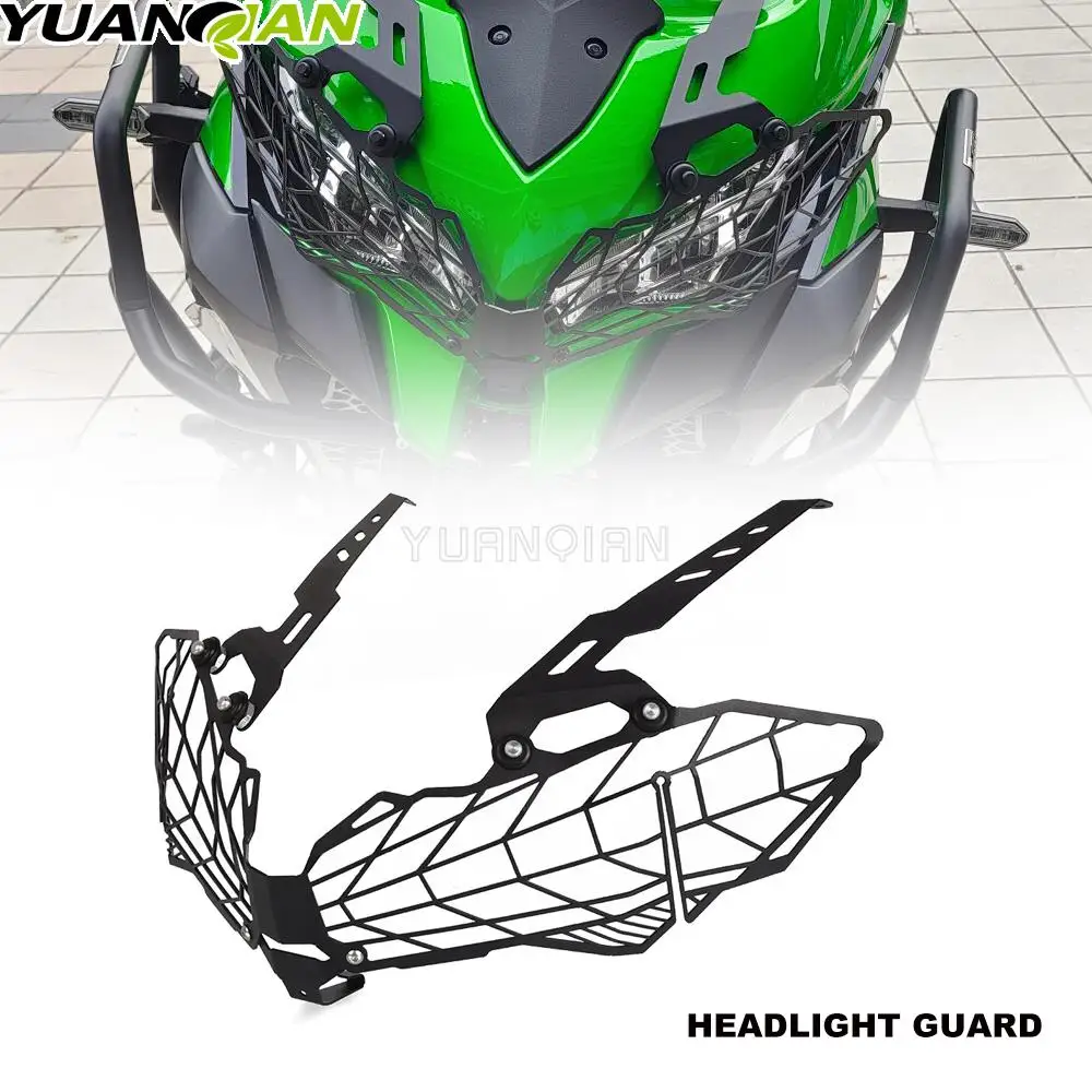 

Versys1000 KLE1000 Motorcycle Accessories Headlight Grille Guard Cover Protection For KAWASAKI Versys 1000 KLE 1000 2015-2023