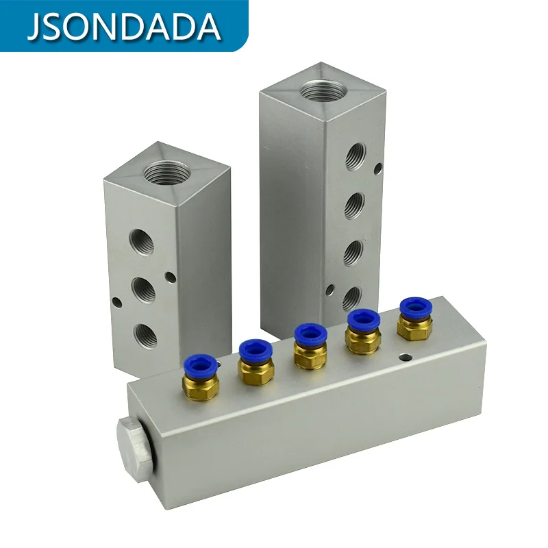 Manifolds diverters air distribution blocks air source distributors