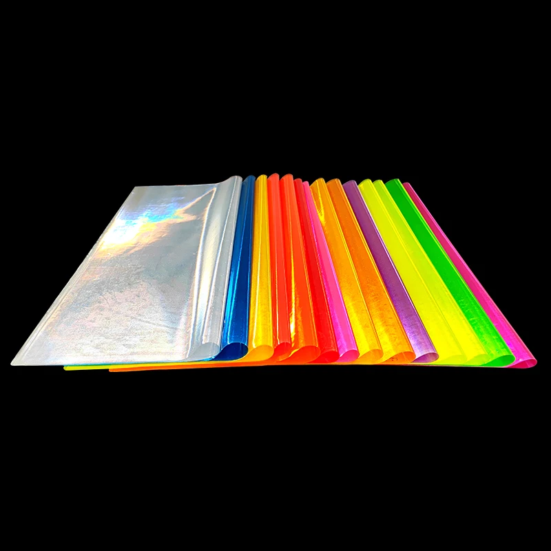Roadstar High Visibility Microprimatic Reflective PVC Sheet Embossing Sparkle Sewing on Clothes Workwear Warning Mark Reflector