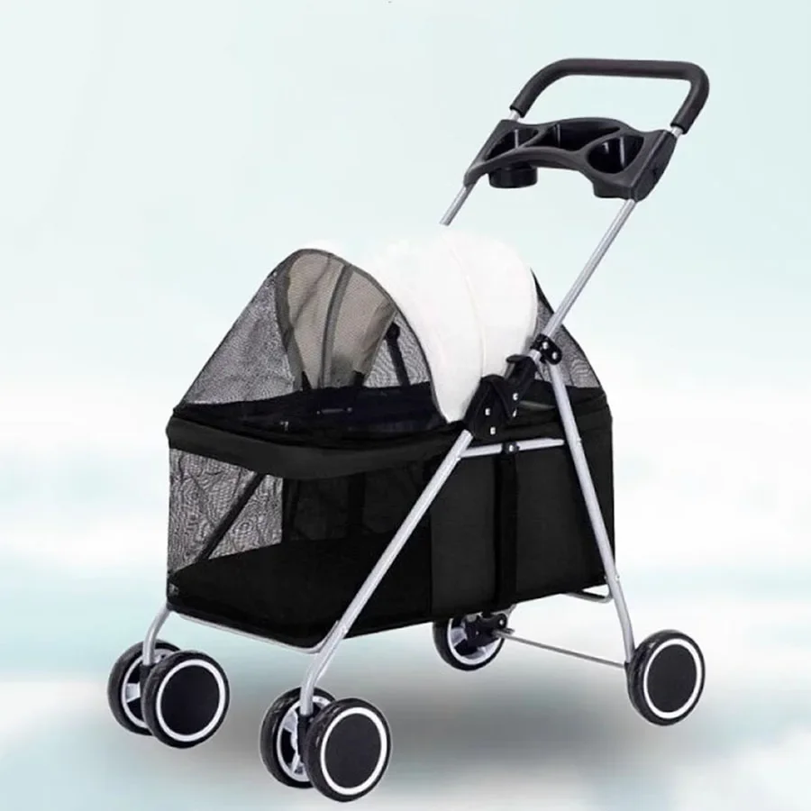 

Designer Cat Carrier Travel Portable Foldable Creative Breathable Cat Carrier Outdoor Case Trolley Wheeled Bolsa Pet Cat Cage