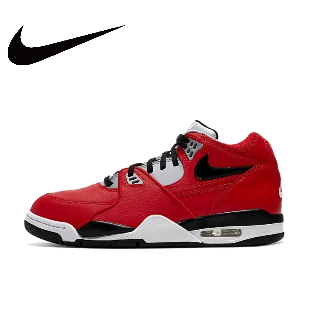 thumbnail image 1 of Zapatillas de baloncesto Nike Original Air Flight 89 de caña media para hombre, antideslizantes y con absorción de impactos, 1 of 5