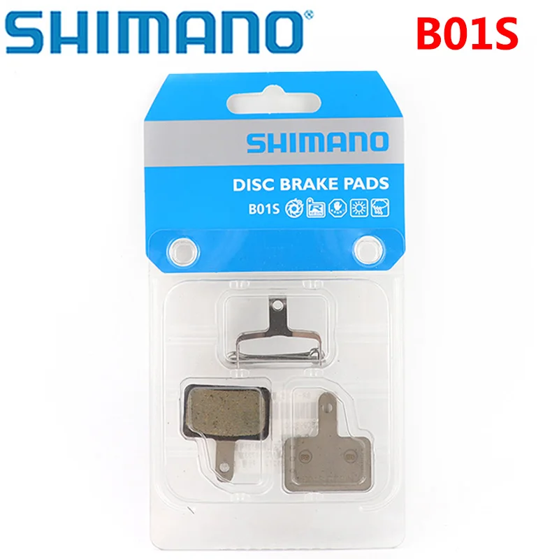 Тормозные колодки Shimano B01S полимерные дисковые для горных велосипедов MT200 /M315 br-M485