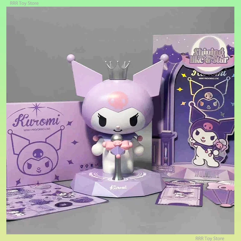 

Kuromi Wireless Bluetooth Speaker Stage Sound Audio Anime Kawaii Small Speaker Girl Gift Figure Toys Statue Desktop High Quality