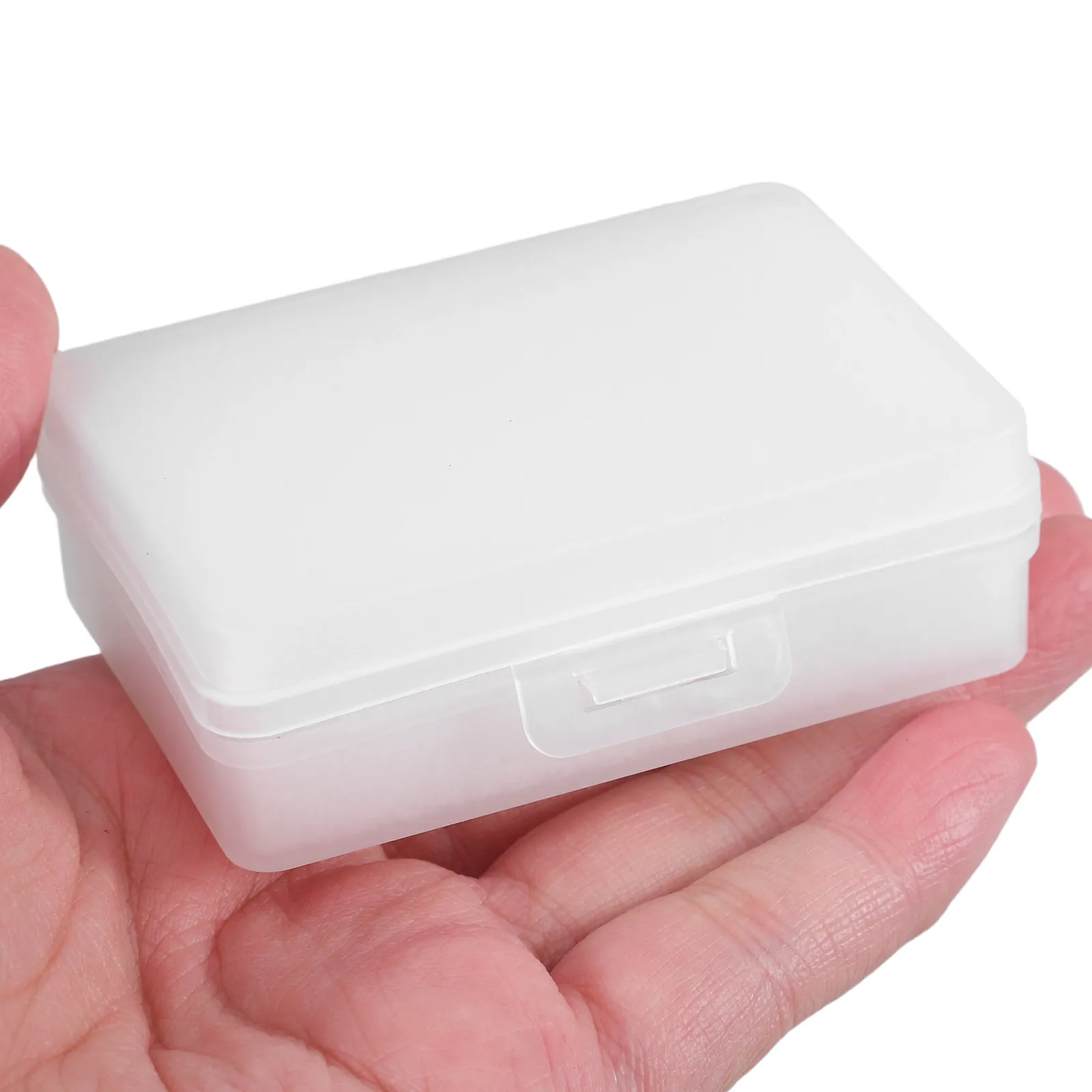 10Pcs 투명 플라스틱 스폰지 보관 상자(뷰티 에그용 내장형 스폰지 접착제 정..