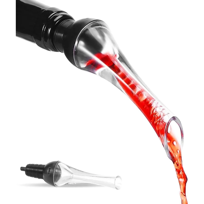 Description Picture 2 of itemWine Aerator Pourer Spout - Premium Wine Decanter Wine Pourer Fits All Wine Bottles Wine Accessories Gifts for Wine Lovers