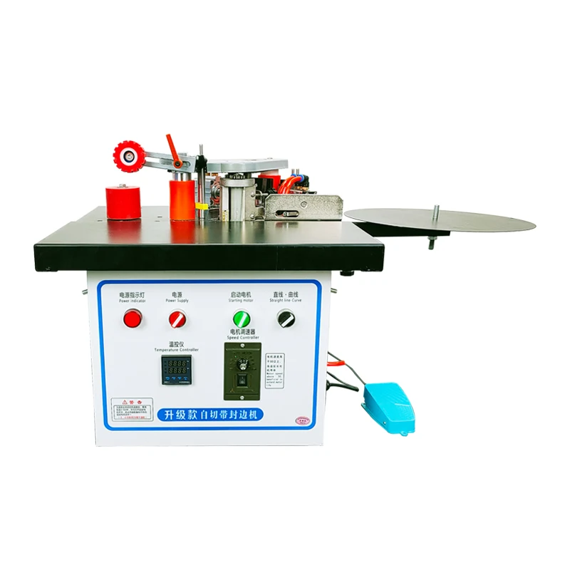 

Mini manual pvc wood portable edge banding machine for sale