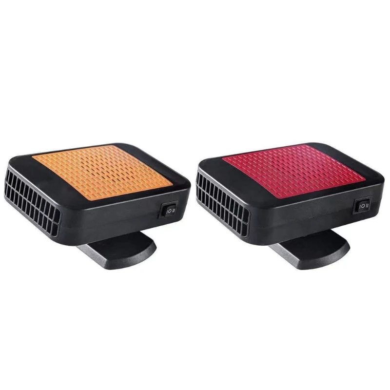 

12V 200W Portable Car Heater Rapid Heating Dryer Windshield Defroster Hot Fan Warmer Air Blower Electric Window Demister