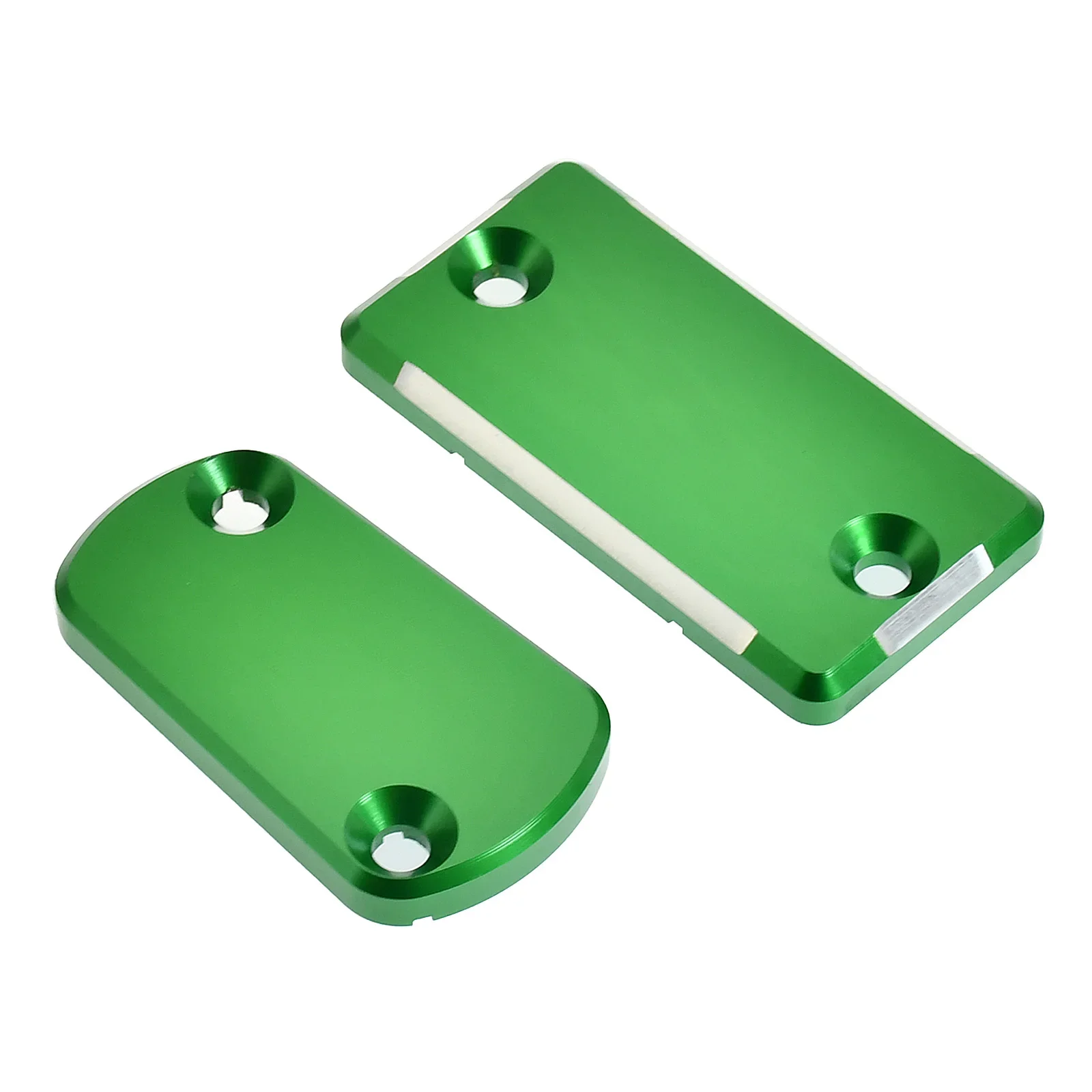 For Kawasaki KX125 KX250 KX250F KX450F 250F 450F KLX300R KLX450R CNC Motorcycle Front Rear Brake Fluid Reservoir Cap Cover