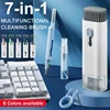 7-in-1 Computer Keyboard Cleaner Brush Kit Earphone Cleaning Pen for Headset IPad Phone Cleaning Tools Cleaner Keycap Puller Kit 1