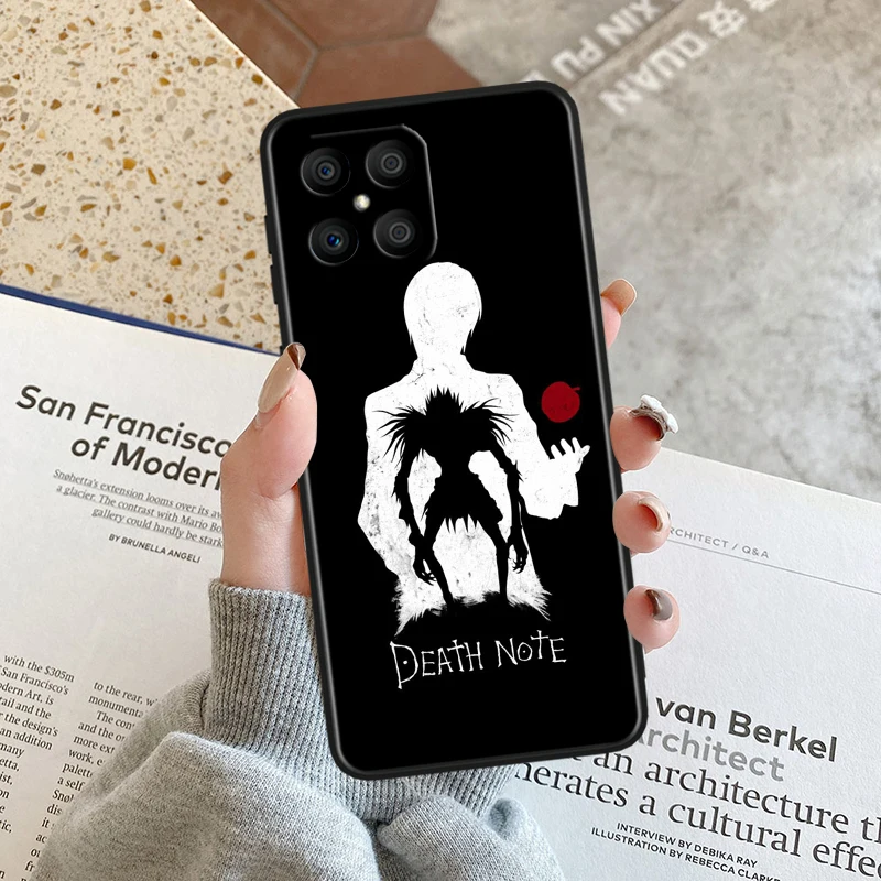 DEATH NOTE Black Soft Phone Case Cover