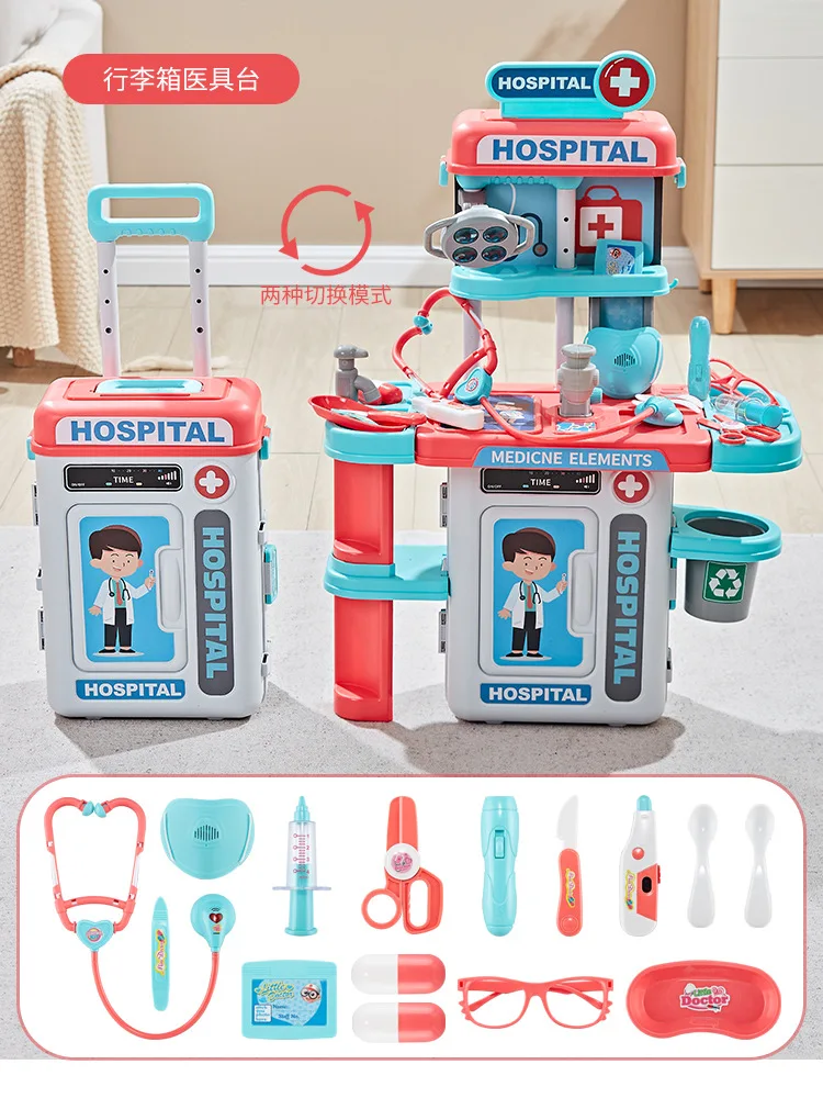 Children's Doctor Toy suit Play Medical Injection Play Home Educational Girl's Birthday Gift