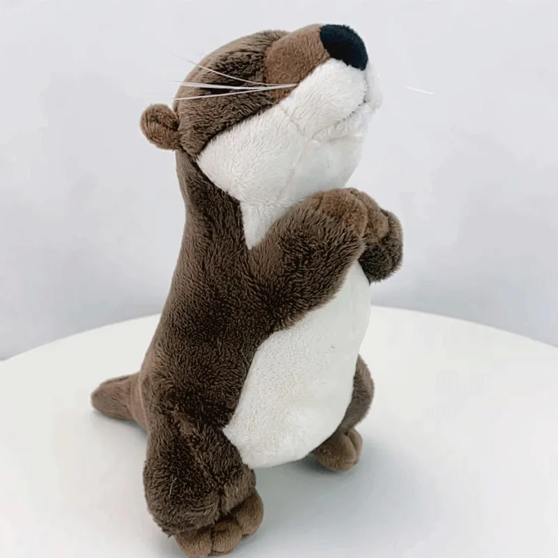 

Cute Otter Plush Toy Japanese Style Stuffed Animal Praying Otter Plushies Kawaii Doll For Girl Plush Otter Xmas Gifts