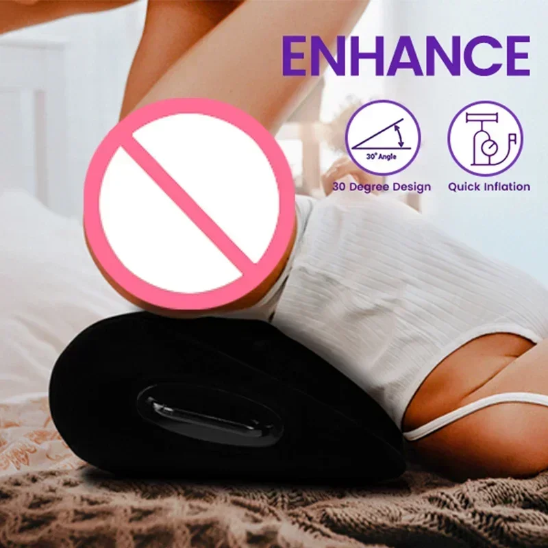 Sex toys pillow inflatable Bdsm furniture orthopedic wedge sofa erotic couples supplies