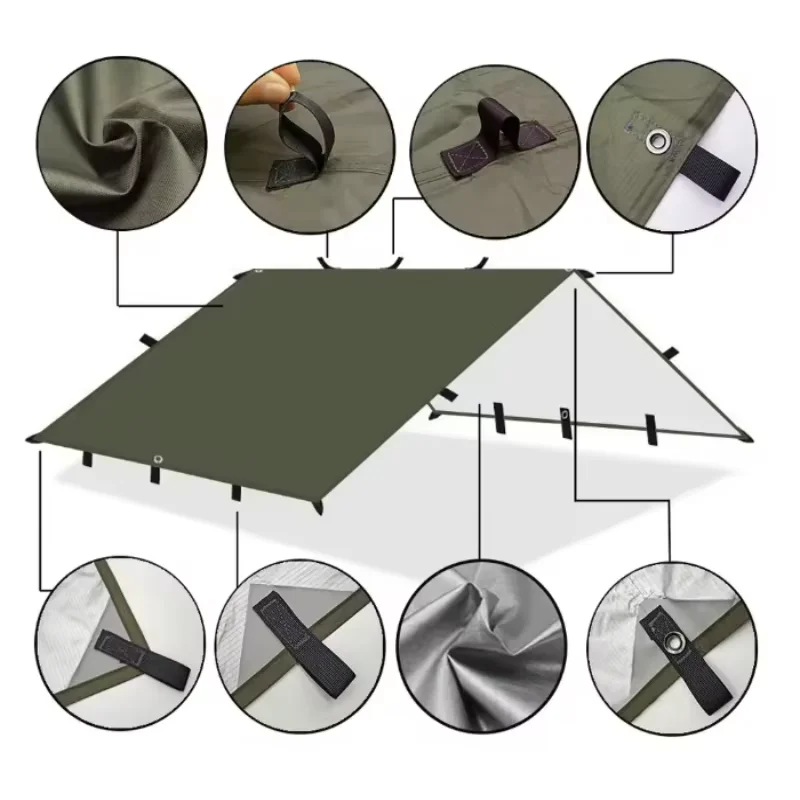  slider image of Waterproof Sun Tent Camping