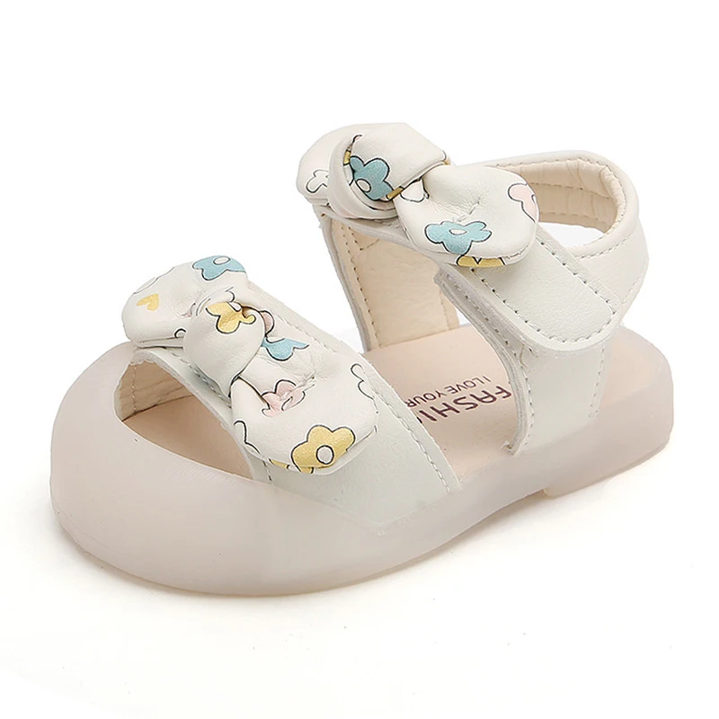 Girls Sandals Baby Baotou Toddler Shoes Girls Princess Shoes Soft Sole Girls Baby Shoes 1