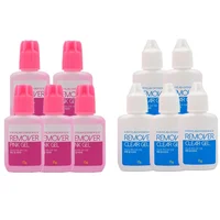 5pcs Original Korea Gel Remover Eyelash Extensions Glue Remover False Lash Removal Liquid Beauty Health Makeup Tools 1