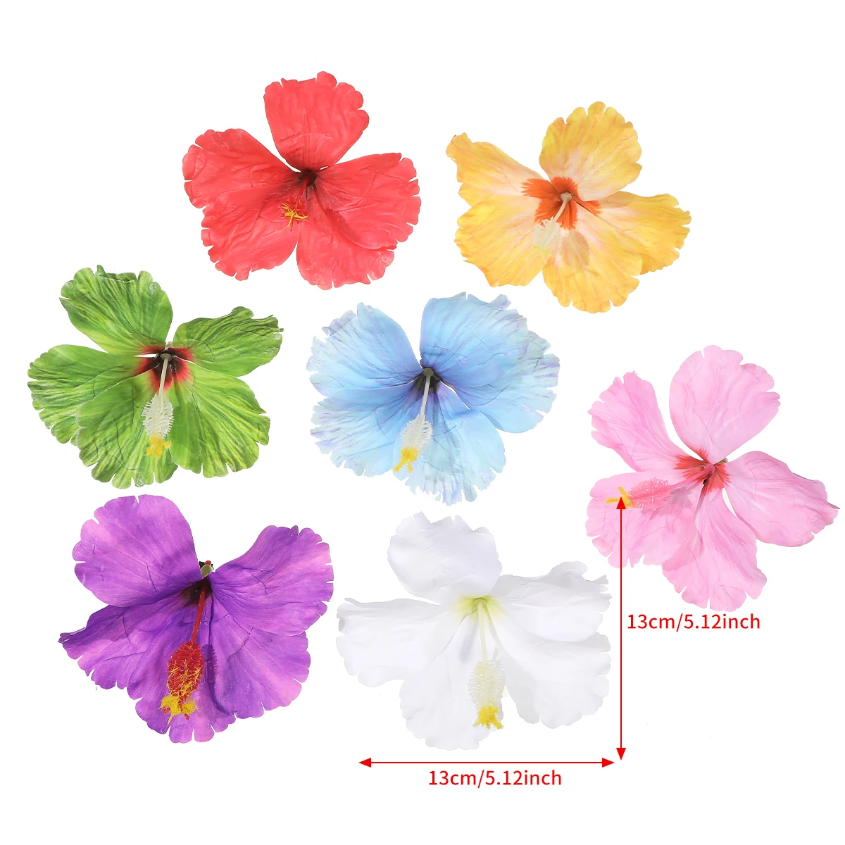 Fashion Flower Hairpin Girls Beach Holiday Side Clip Ladies Elegant Headwea Hair Accessories Festival Gift Headwear Hairpin
