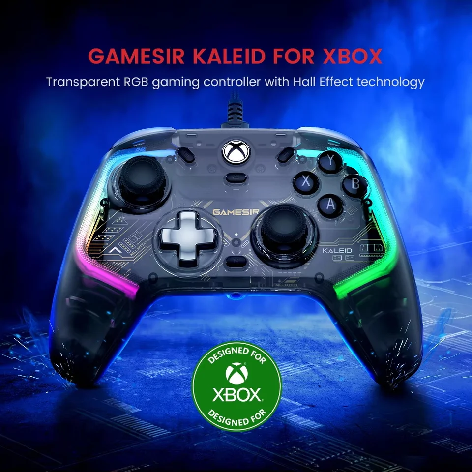 Gamesir-kaleid xbox有線コントローラー、マイクロスイッチ