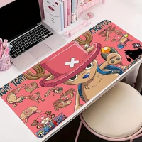 Large Mouse Pads Cute Anime Mousepads Kawaii Table Accessories Desk Mats O-one P-piece Tony Tony Chopper pc Laptop  Mouse Mats 2