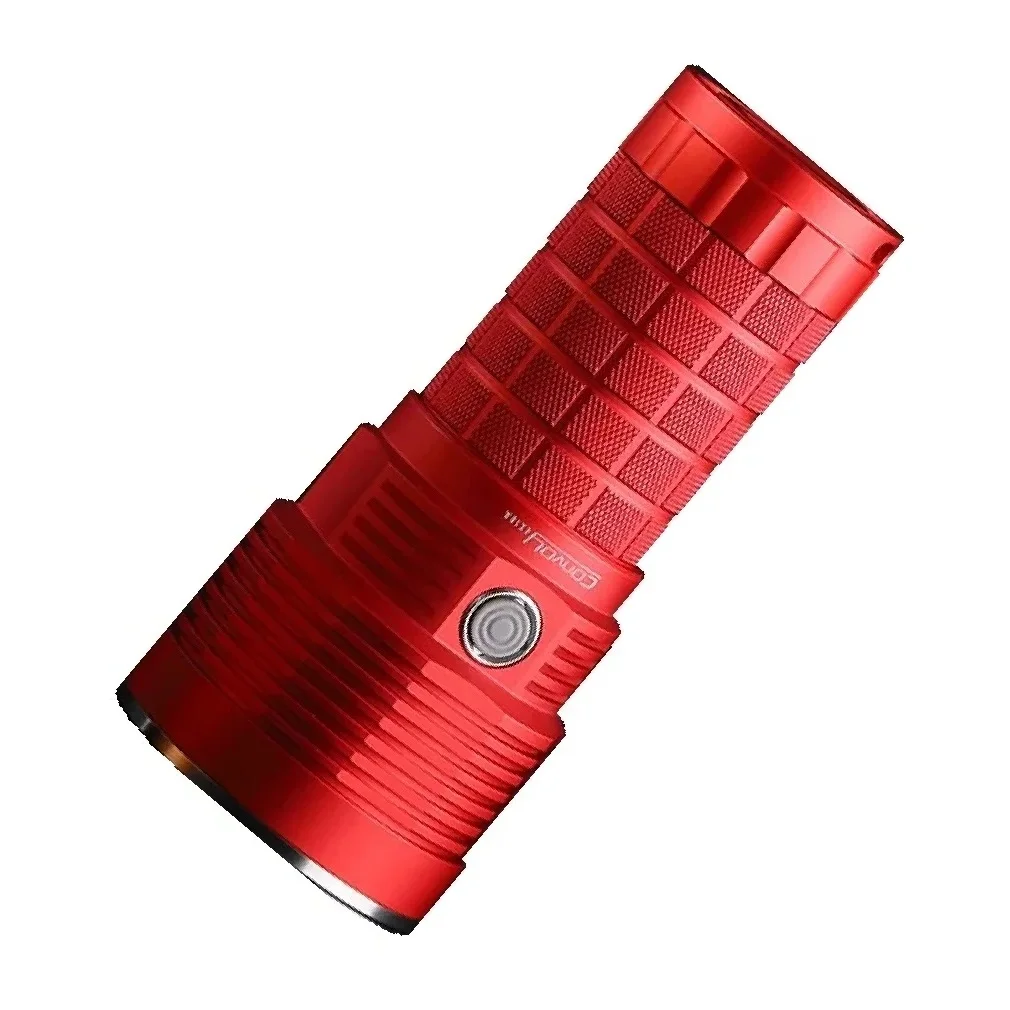 Convoy 4X18A Rechargeable LED Flashlight SBT90 2 5400lm High Power Torch Light 18650 Battery for Outdoor Camping Self defense
