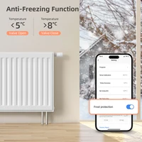 AVATTO Tuya 1-6PCS Zigbee TRV Radiator Actuator Valve Thermostatic Radiator Valve Temperature Controller For Alexa Google Home - Image 5