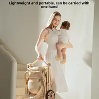 Poussette bébé pliable, portable, confortable, pour nourrissons et tout-petits de 0 à 36 mois 3