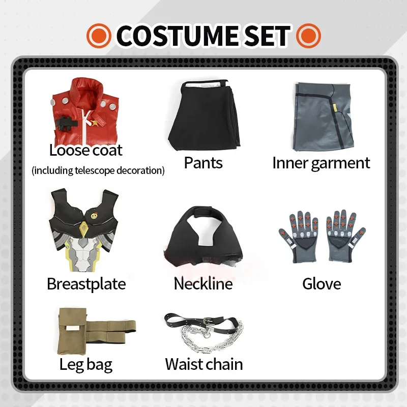 Zenless Zone Zero: Billy the Kid | Cunning Hares Uniform Cosplay Costume 26 Zenless Zone Zero Billy Cunning Hares Uniform Cosplay Costume
