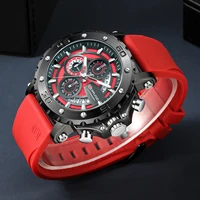 BORUSE All-waterproof Watch Men's Luminous Quartz Watch Leisure Sports Multi-functional Timer 2