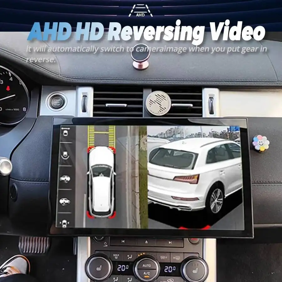 Pantalla de 13,3 pulgadas para coche, Radio Android, navegación GPS estéreo para Land Rover Range Rover Evoque 2013-2017, reproductor Multimedia CarPlay HU 3