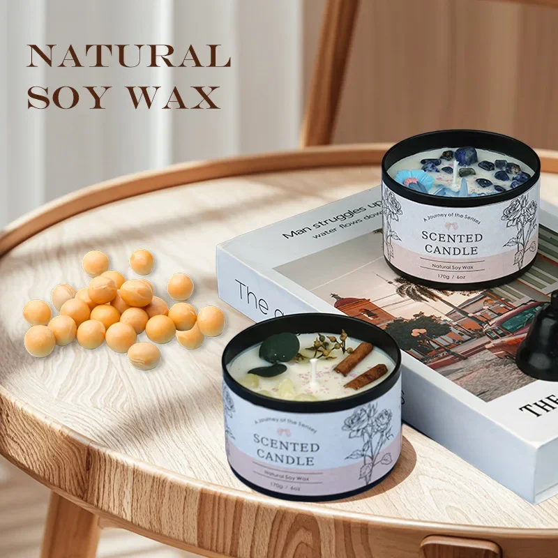 Soybean Wax Aromatherapy Candle for Home Decor