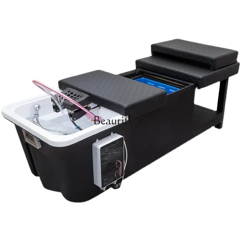 Water Storage Head Therapy Shampoo Chair Hair Saloon Dedicated Fumigation Intelligent Constant Temperature Water Circulation