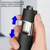 Portable Pocket Ashtray with Keychain Fireproof Metal Ashtray Metal Cigar Ash Storage Organizer Outdoor Smoking Ash Holder 4