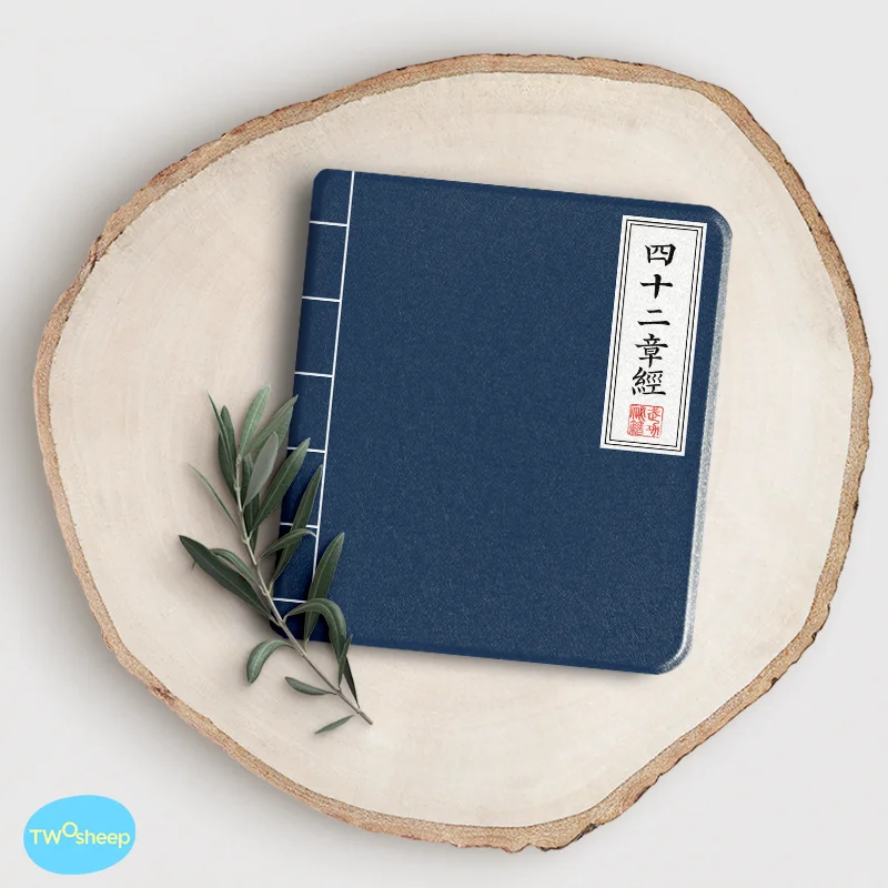 Twosheep Schutzhülle im Wuxia-Stil für Kobo Libra Color / Kobo Libra 2 | Magnetische Klappe | Automatische Schlaf-/Wachfunktion | Flexible TPU-Hülle – Detail 8