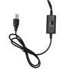 120Mm 5V USB Powered PC Router Fans With Speed Controller High Airflow Cooling Fan For Router Modem Receiver 5