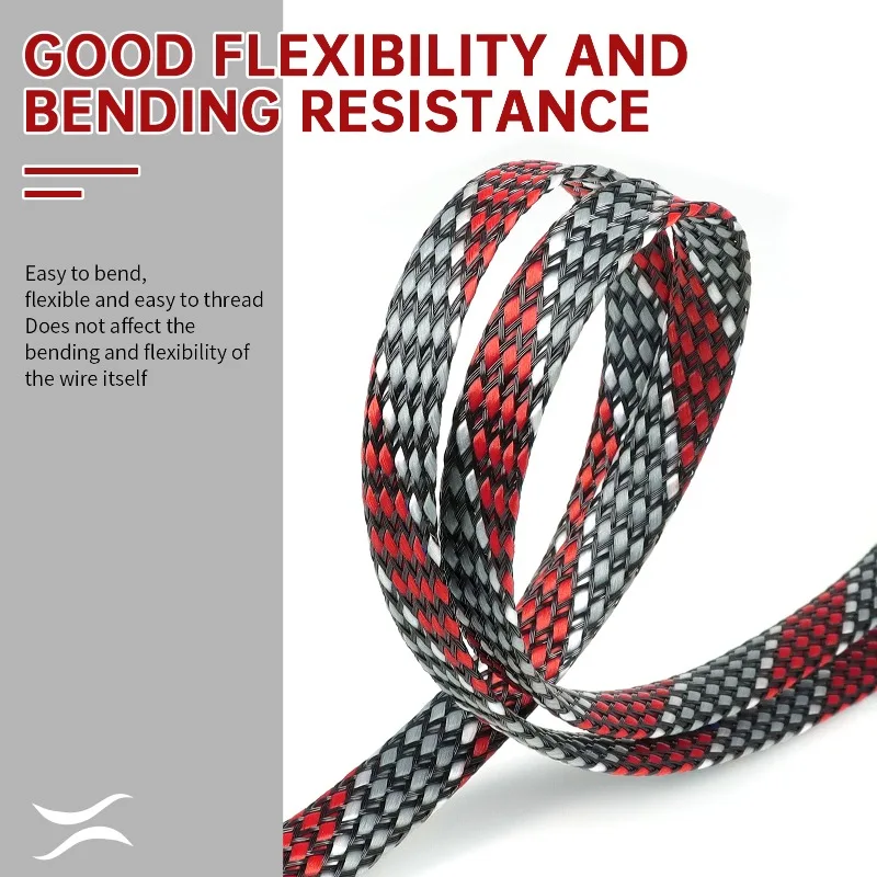 Expandable Braided Cable Sleeve – Premium Insulation and Protection