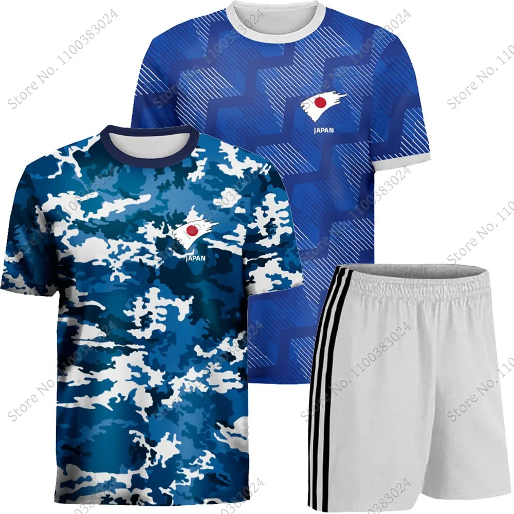 

Japan National Jersey team Fans 2023 T Shirts 3D Print Mens Shorts Running Streetwear Casual Training Suit Clothe