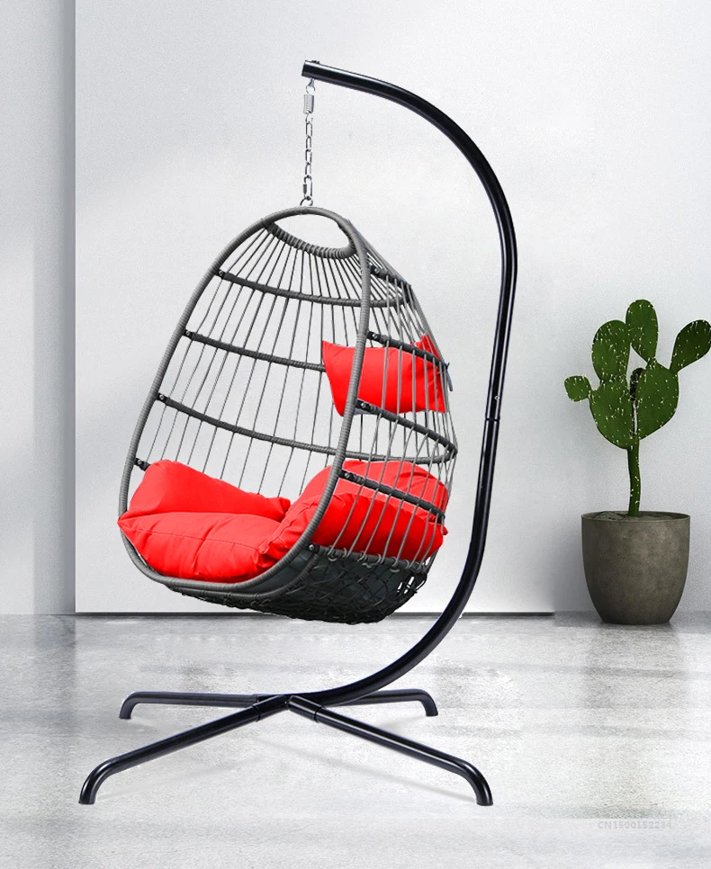 IndoorOutdoorPatioWickerHangingChairSwingHammockEggChairsUv