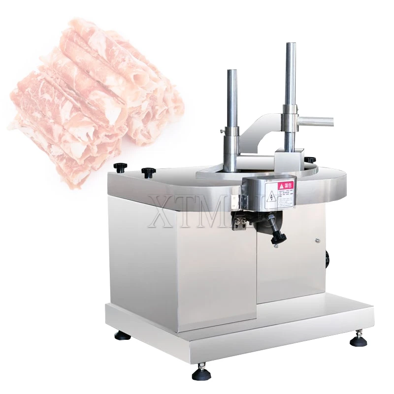 

Automatic Meat Slicer Commercial Multifunctional Fresh Meat Machine Household Lamb Roll Slicer 220V
