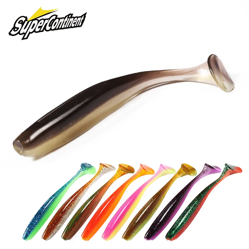 2021 Supercontinent shiner 50mm 75mm 100mm Fishing Lures soft Artificial Bait easy for hooking up big pike 2021 Supercontinent shiner 50mm 75mm 100mm Fishing Lures soft Artificial Bait easy for hooking up big pike
