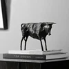 Creative Abstract Bull Statue By Picasso Famous Animal Sculpture Figurine Picasso Ox Art Collection Home Decor Gift for Friend 2