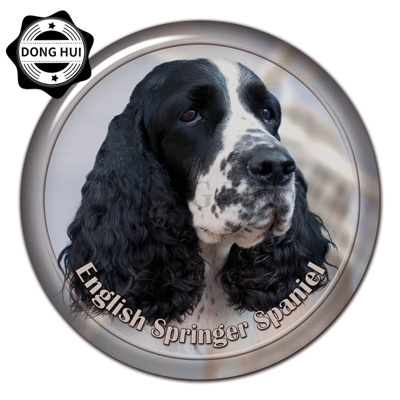 

British Springer Spaniel V3 Car Sticker Mug Guitar Skateboard Laptop Camper Motocross Surfboard Decal Gift