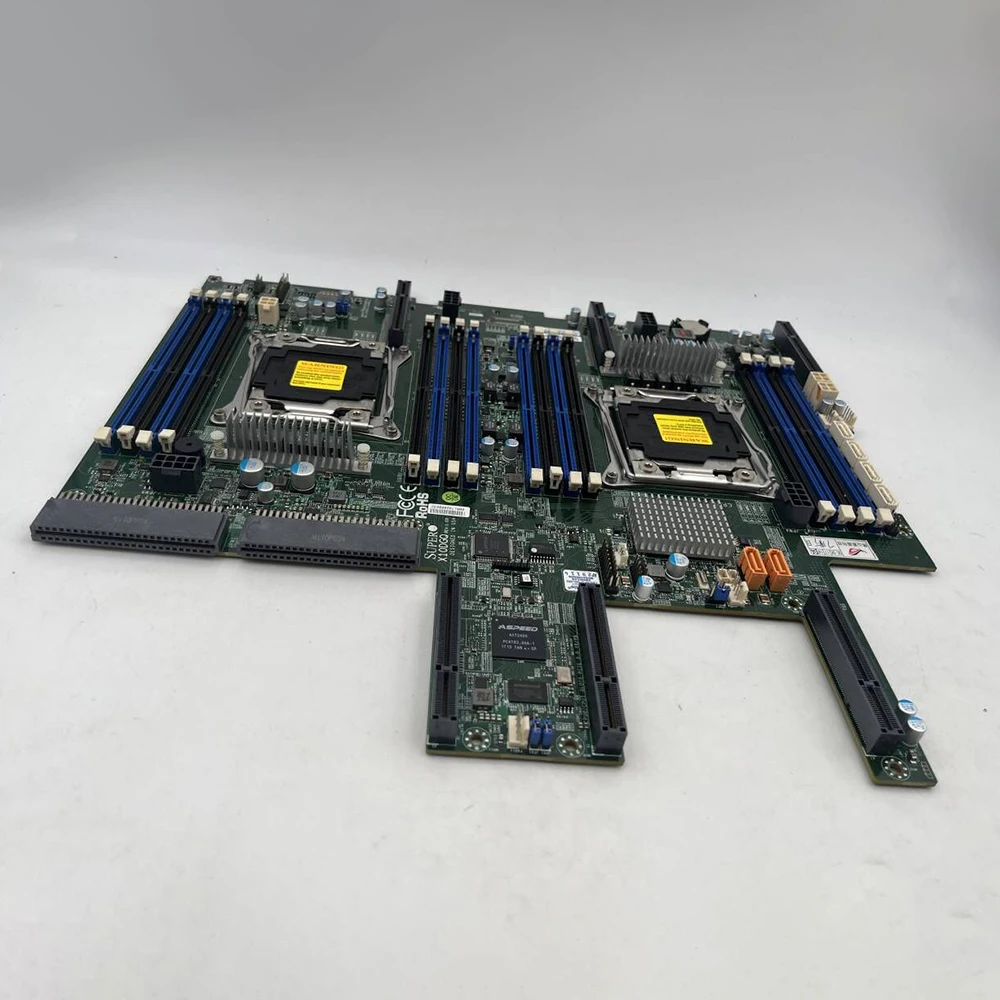 Two-Way Server Motherboard For Supermicro X10DGQ DDR4 X99 LGA2011 E5-2600 V3 V4 High Quality 5 Two-Way Server Motherboard For Supermicro X10DGQ DDR4 X99 LGA2011 E5-2600 V3 V4 High Quality - Image 3