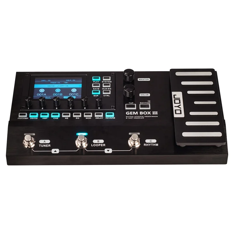 JOYO GEM BOX III Guitar Pedal Synth Multi Effects Processor Overdrive