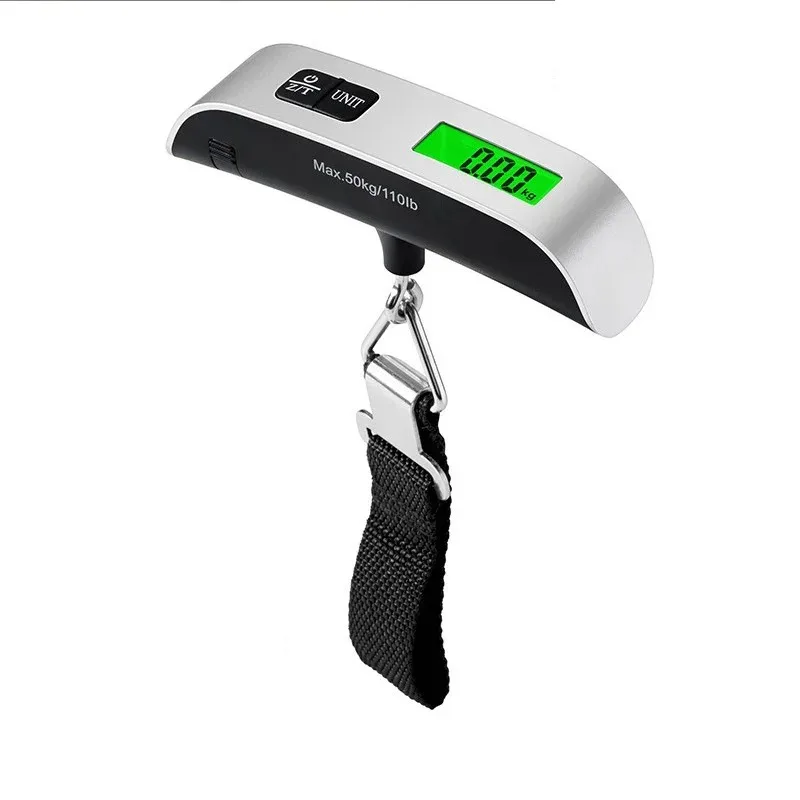 Compact Digital Travel Luggage Scale with Non-Slip Grip
