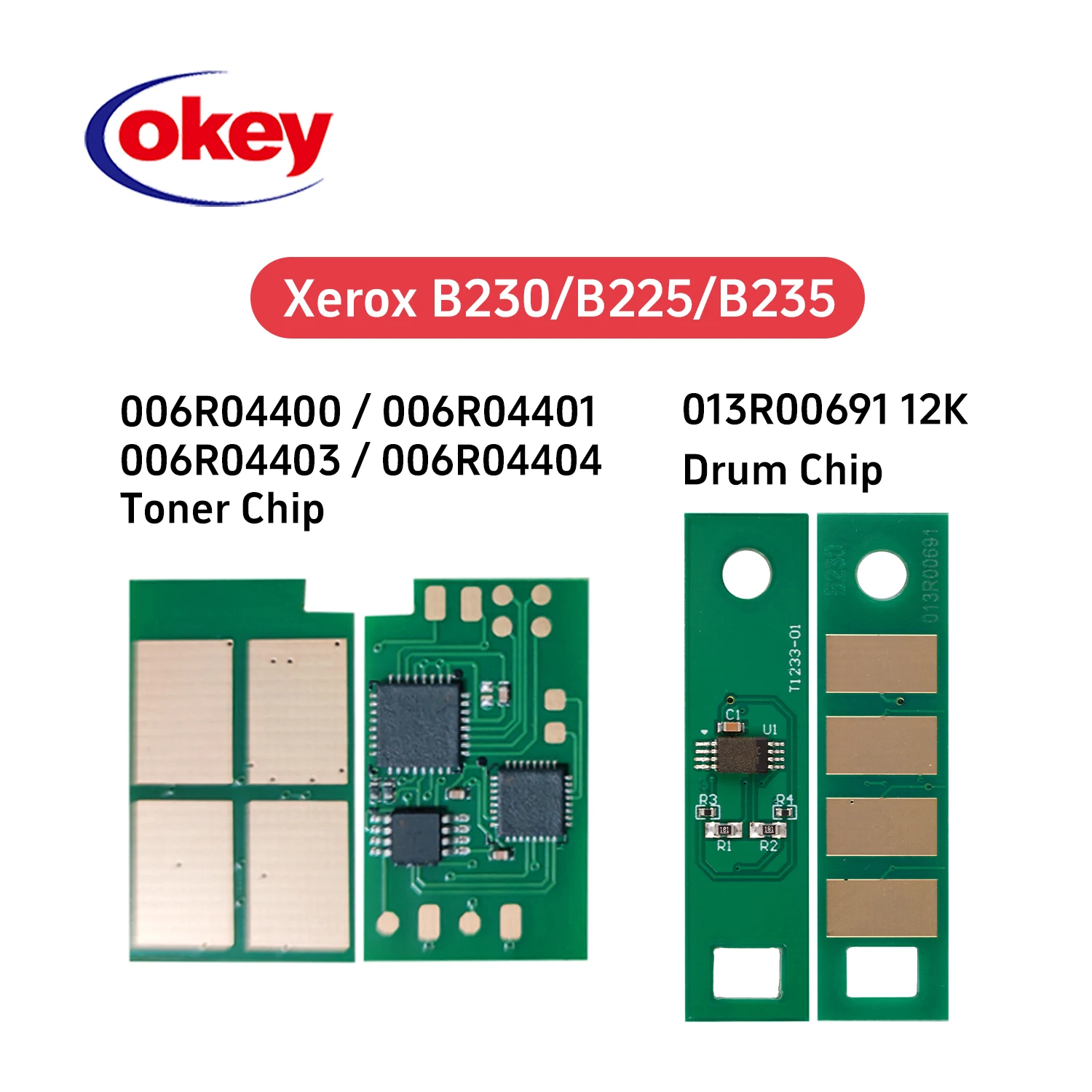 Toner Chip Reset for Xerox B225 B230 Printer, toner cartridge