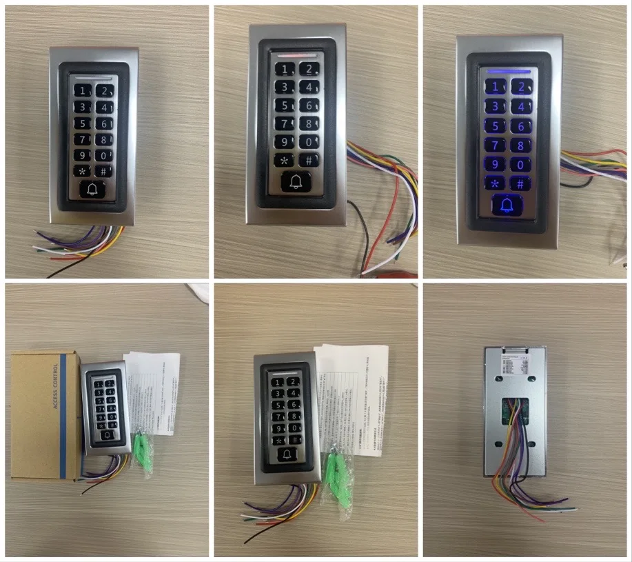 Standalone RFID Reader Access Control Keypad 2000 User Access Control System Doo