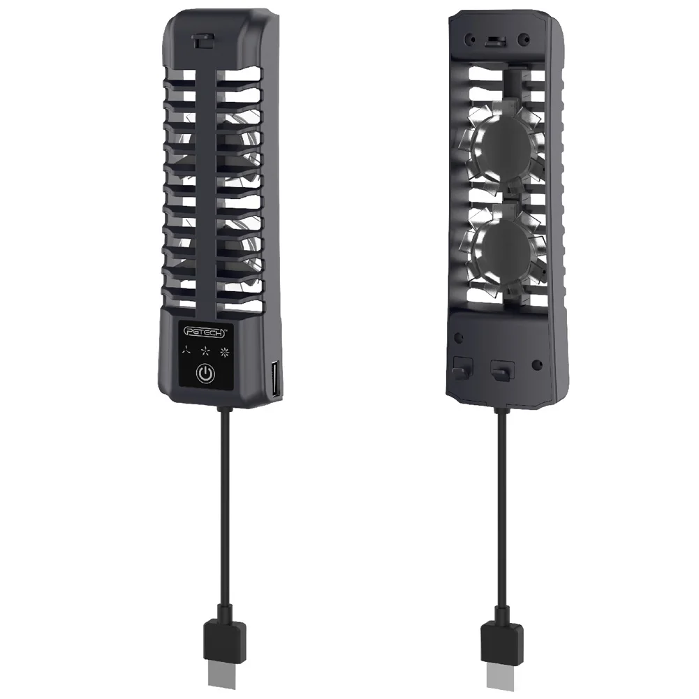 냉각 선풍기 효율적인 냉각 시스템, 저소음 쿨러 선풍기, USB 2.0 포트 쿨러, PS5 슬림 디스크 및 디지털용 냉각 선풍..