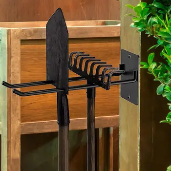 Tool Storage System Hooks Wall Holder Garage Storage Multi-Purposes Garden Tool Organizer For Warehouse Garage Organization 1