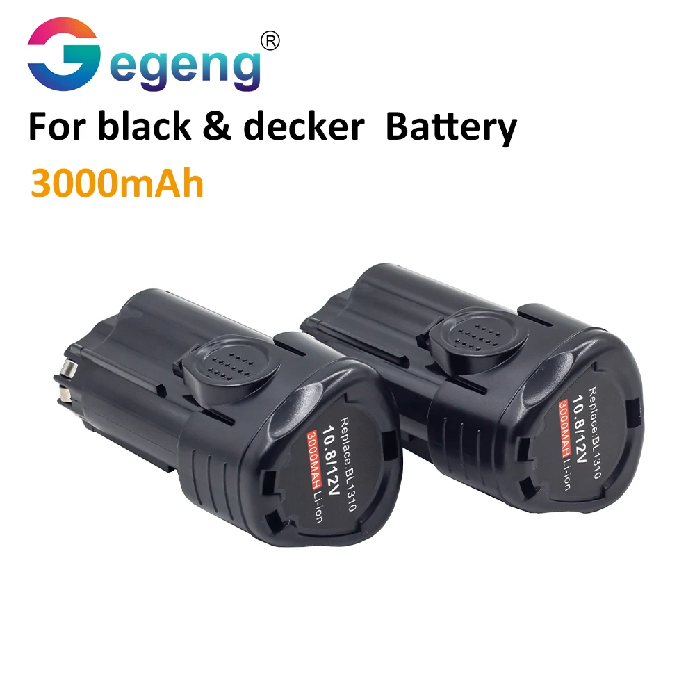 108V12VLBXR12LB12LithiumRechargeableReplacementBatteryforBlackDeckerLBX12BL1510