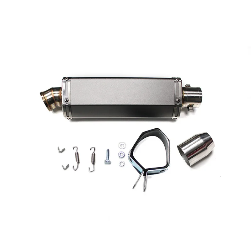 ท่อไอเสียแบบปรับแต่งขนาด 51 มม. พร้อมอุปกรณ์สำหรับรถจักรยานยนต์ BMW Yamaha Kawasaki KTM HONDA CBR และจักรยานไฟฟ้า 1